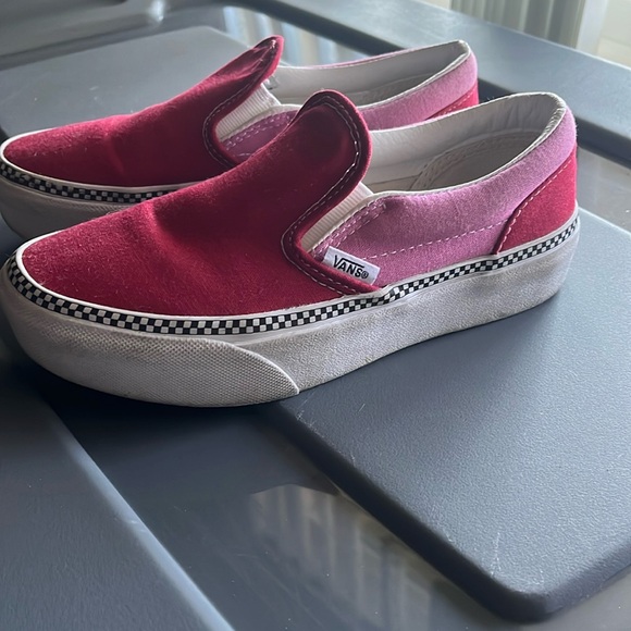 Girls custom platform vans - Picture 2 of 6